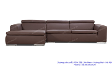 Sofa góc da 04