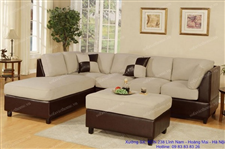 Sofa góc nỉ 13