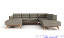 Sofa góc nỉ 27