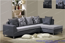 Sofa góc nỉ 33