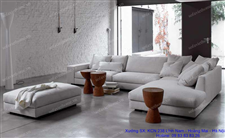 Sofa góc nỉ 37