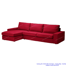 Sofa góc nỉ 42