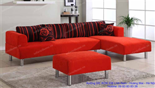 Sofa góc nỉ 43