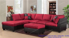 Sofa góc nỉ 52