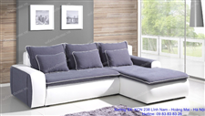 Sofa góc nỉ 74