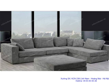 Sofa góc nỉ 77