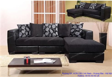 Sofa góc nỉ 84