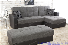 Sofa góc nỉ 86